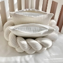 Set lenjerie patut bebe Velvet milky (10)